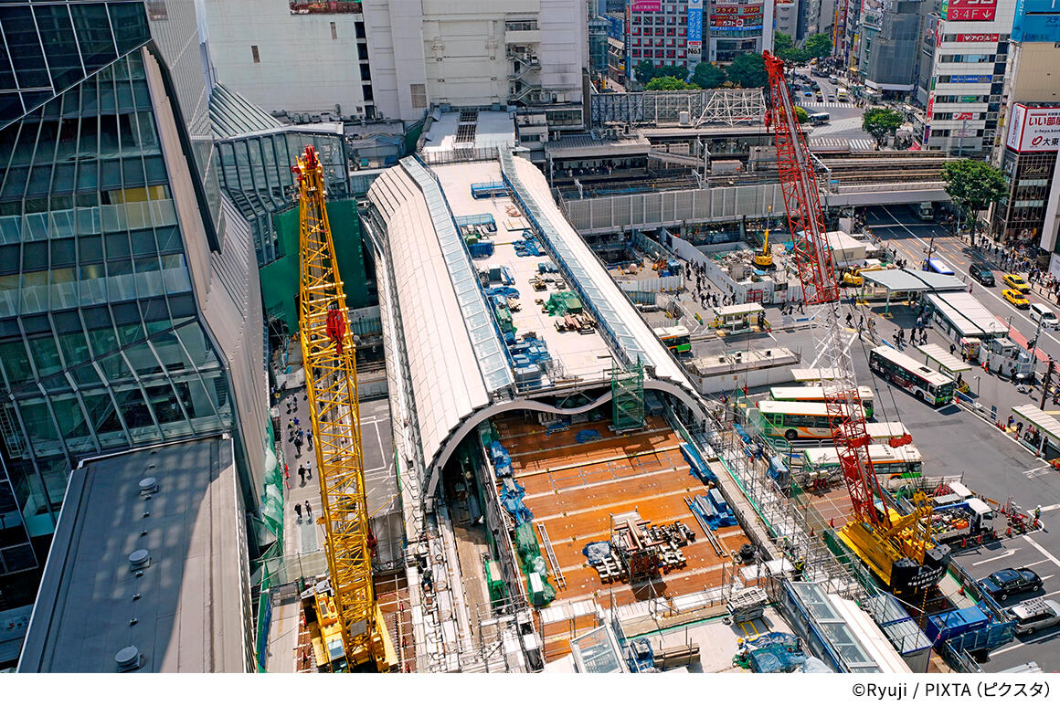 工事の進捗状況を見える化する「地下化切替工事・工事進捗状況確認システム」を開発