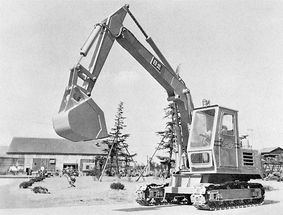 日立製作所の「UH03」（画像提供：日立建機）